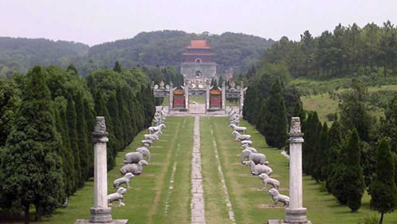 Beijing Ming Tombs Thirteen Tombs Changling Dingling imperial cemetery