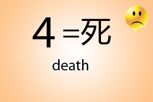 Chinese unlucky number 4 si death superstition buildings skip floors tetraphobia cultural avoidance