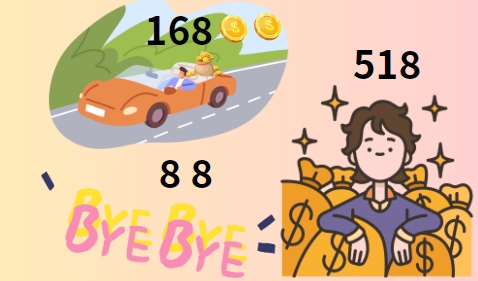 Chinese number 8 combinations 168 518 888 digital culture prosperity