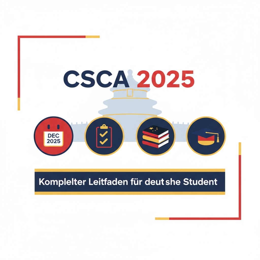 CSCA-Prüfung 2026: Kompletter Guide für deutsche Studenten