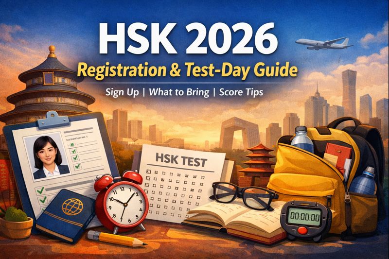 HSK 2026 Registration Guide & Test-Day Checklist