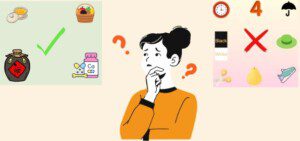 Chinese gift-giving dos and don'ts illustration featuring acceptable gifts like wine and fruits and taboo items like clocks and shoes.