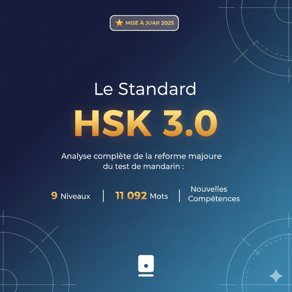 HSK 3.0 Décrypté : 9 Niveaux, 11 092 Mots [Guide 2025]