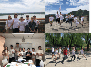 Chinese summer campers from Russia in Mandarin Zone